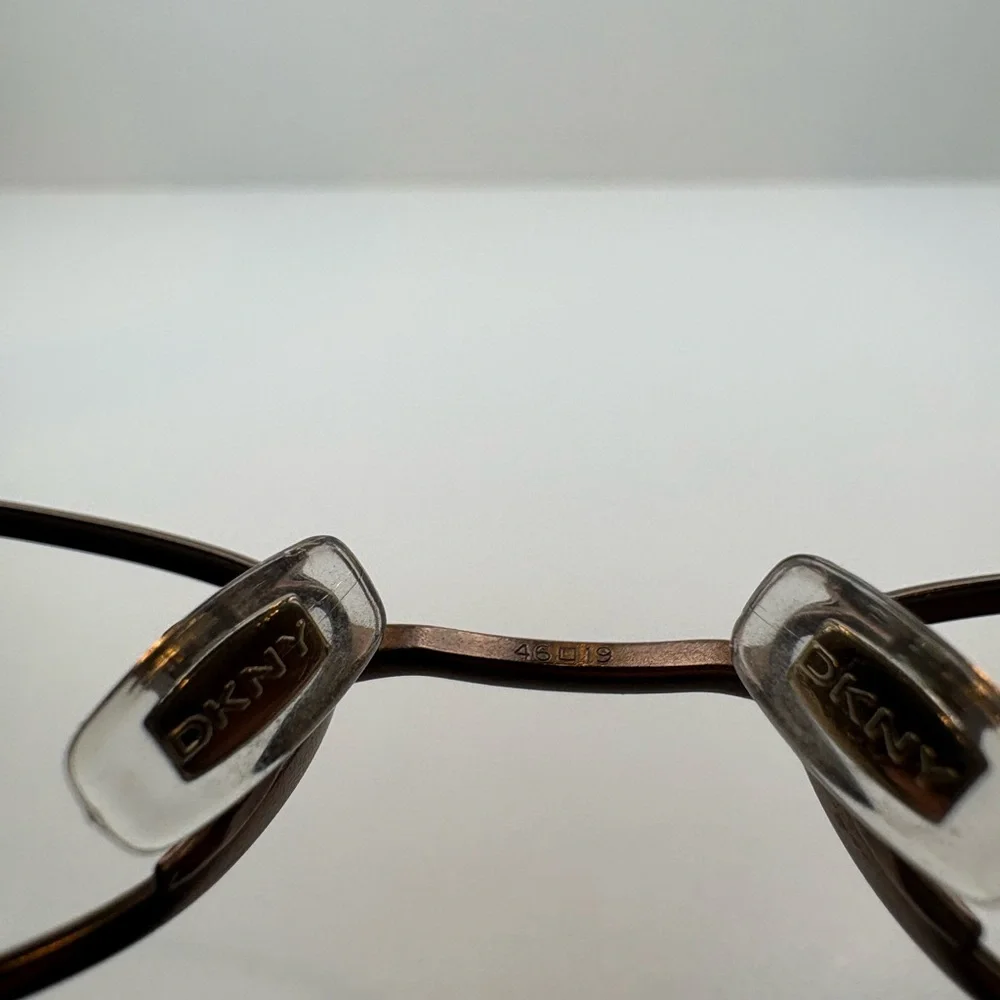 DKNY 6604 225 TITANIUM‎ EYEGLASSES FRAMES 46•19•140